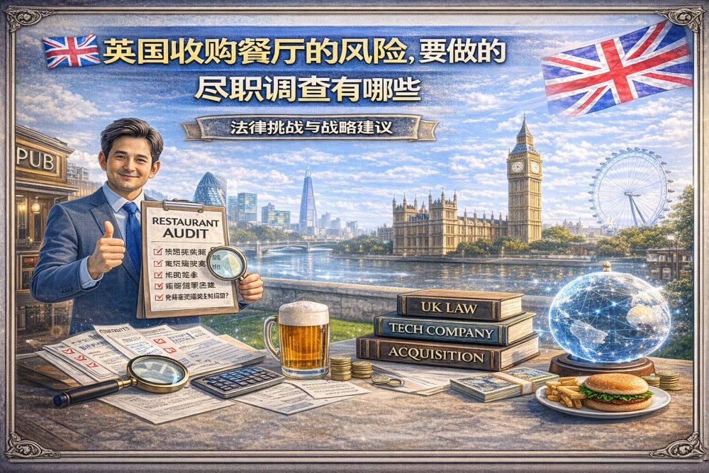 在英国收购一家餐厅，风险远比你想象的大！