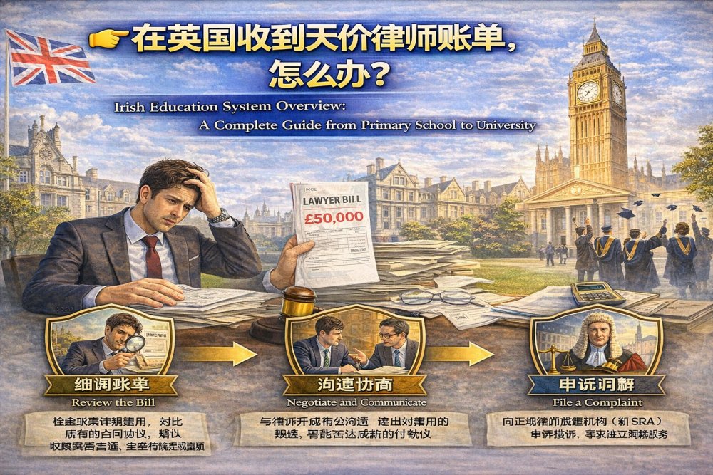 在英国收到天价律师账单，怎么办？