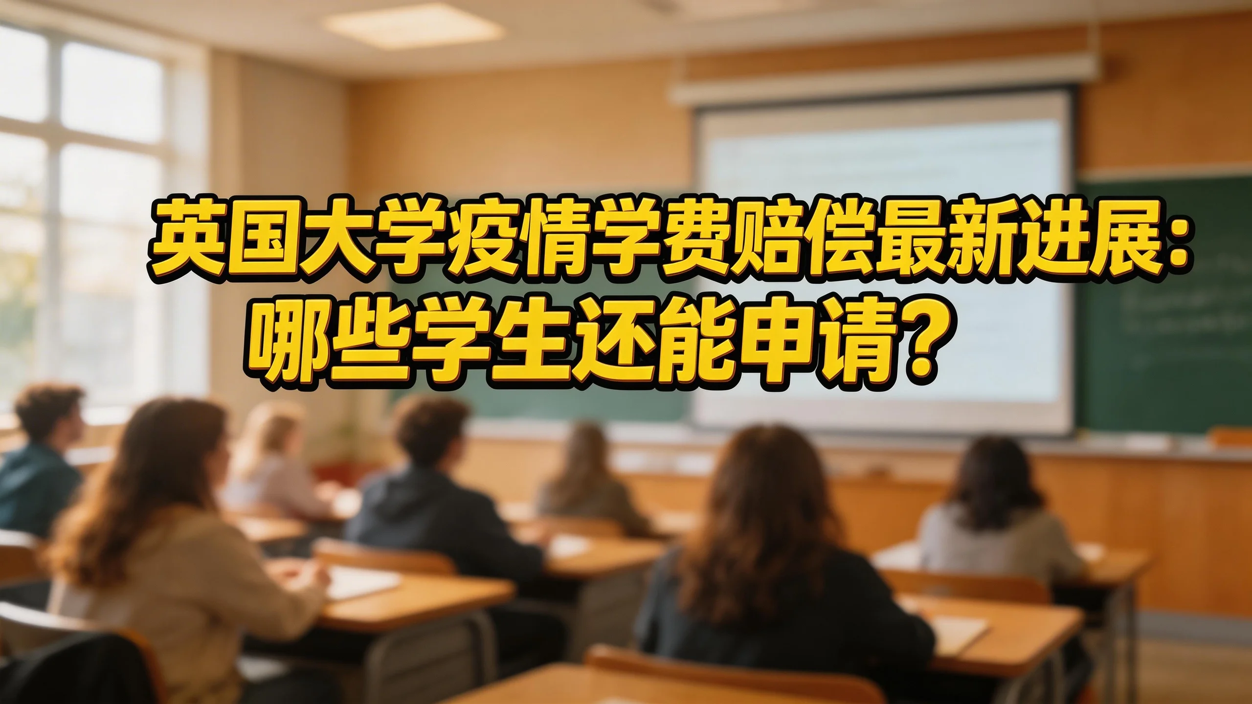 英国大学疫情学费索赔最新进展：哪些学生还能申请？2026年权威解读