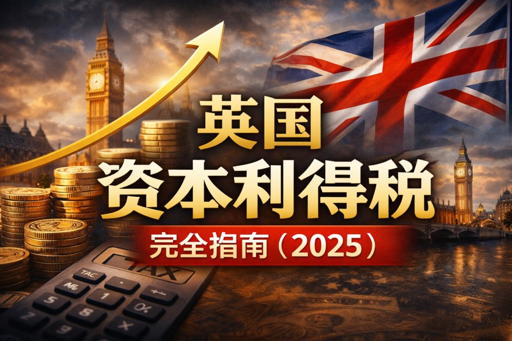 英国资本利得税完全指南（2025）：中国投资者必须了解的税务规则