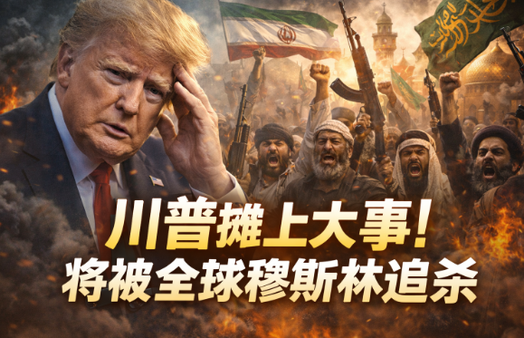 川普摊上大事！将被全球穆斯林追杀，伊朗高层释放强硬信号...