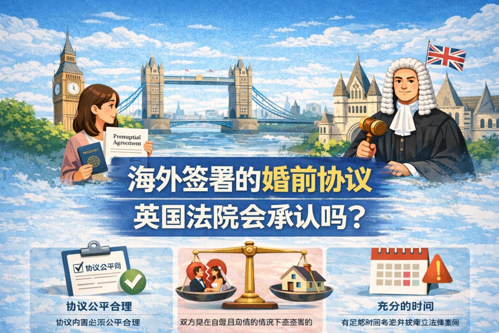 海外签署的婚前协议，英国法院会承认吗？