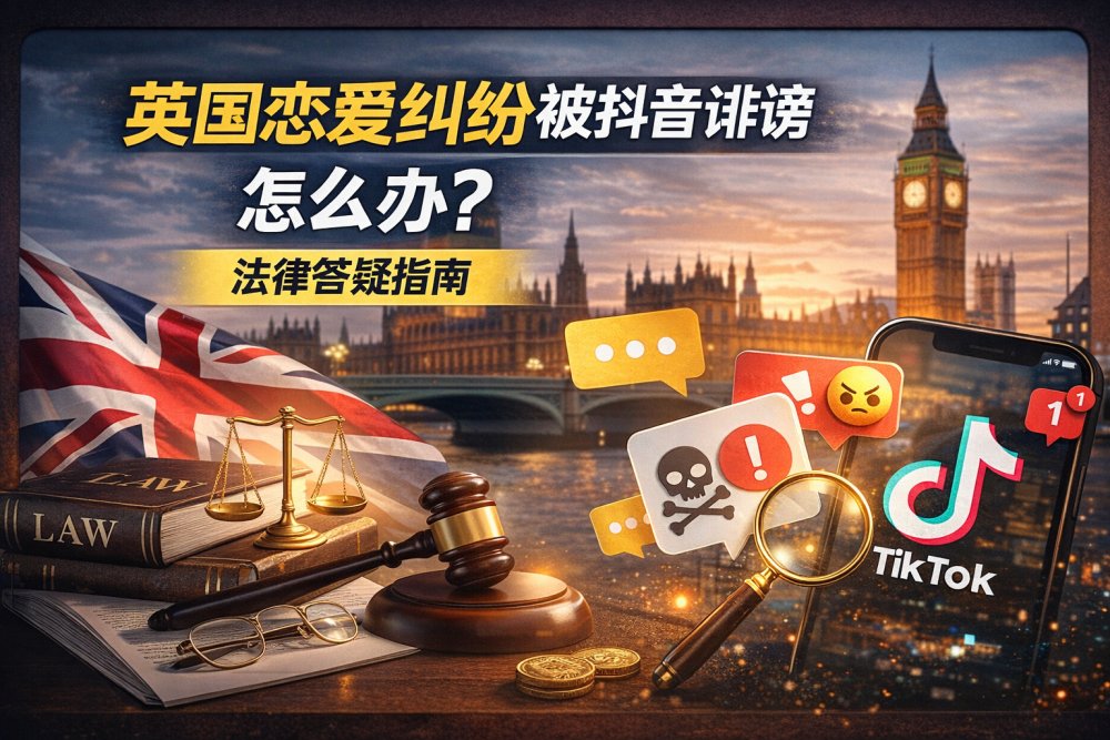 英国恋爱纠纷被网络暴力，诽谤怎么办？报警与法律维权完整指南