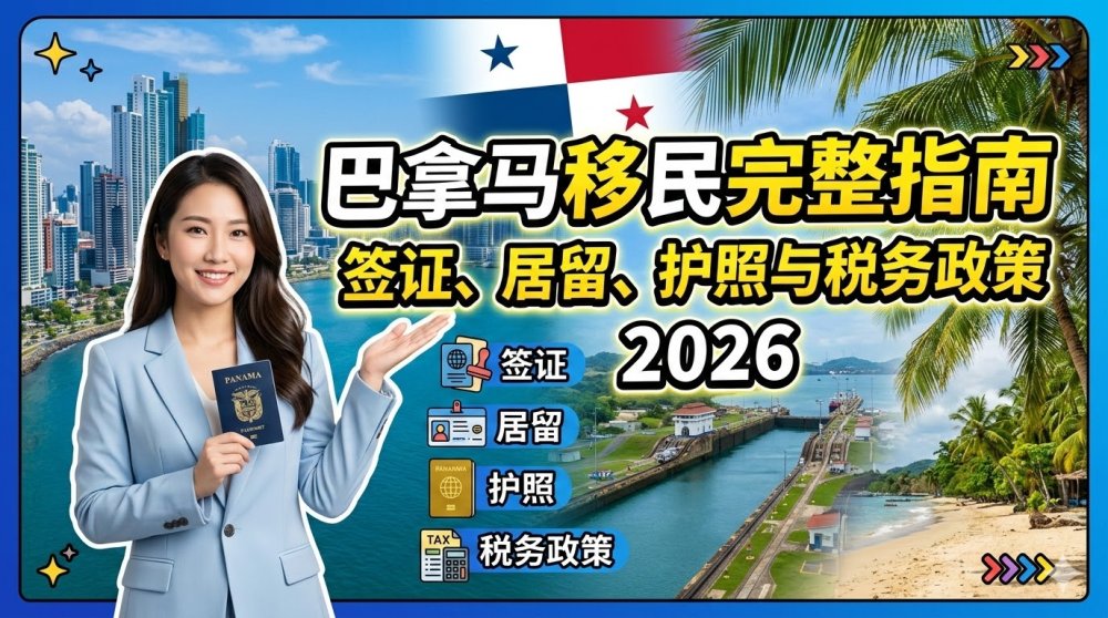 巴拿马移民完整指南：签证、居留、护照与税务政策（2026）