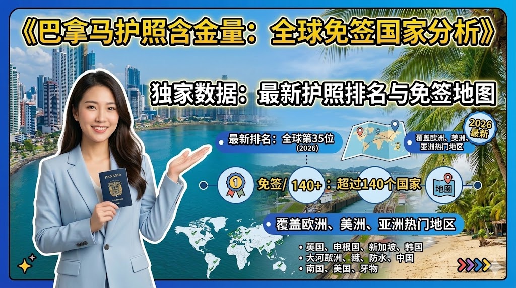 巴拿马护照含金量：免签国家、入籍条件与真实价值（2026）
