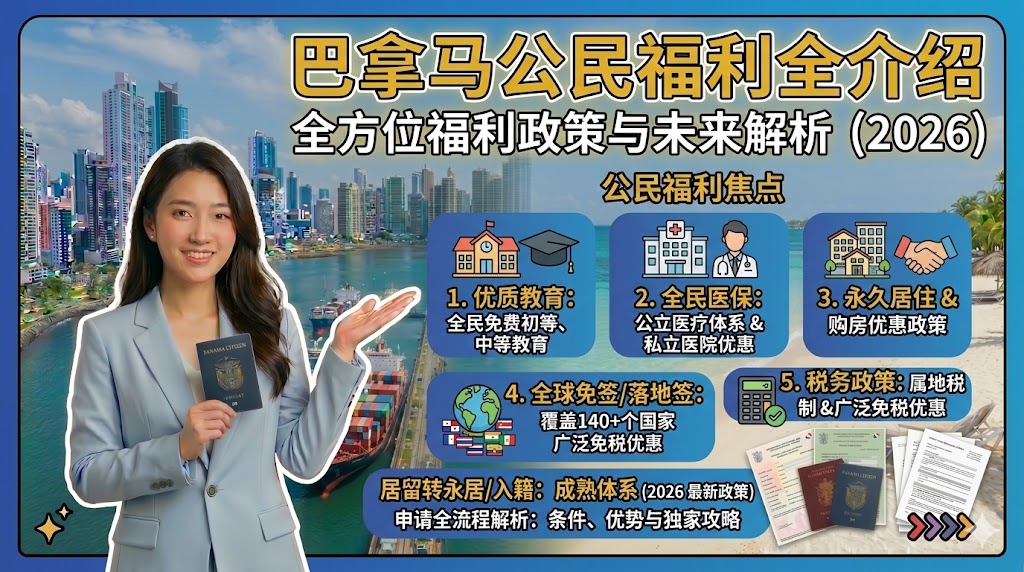 巴拿马公民福利全介绍：税收优惠、消费补贴与社会保障体系（2026）