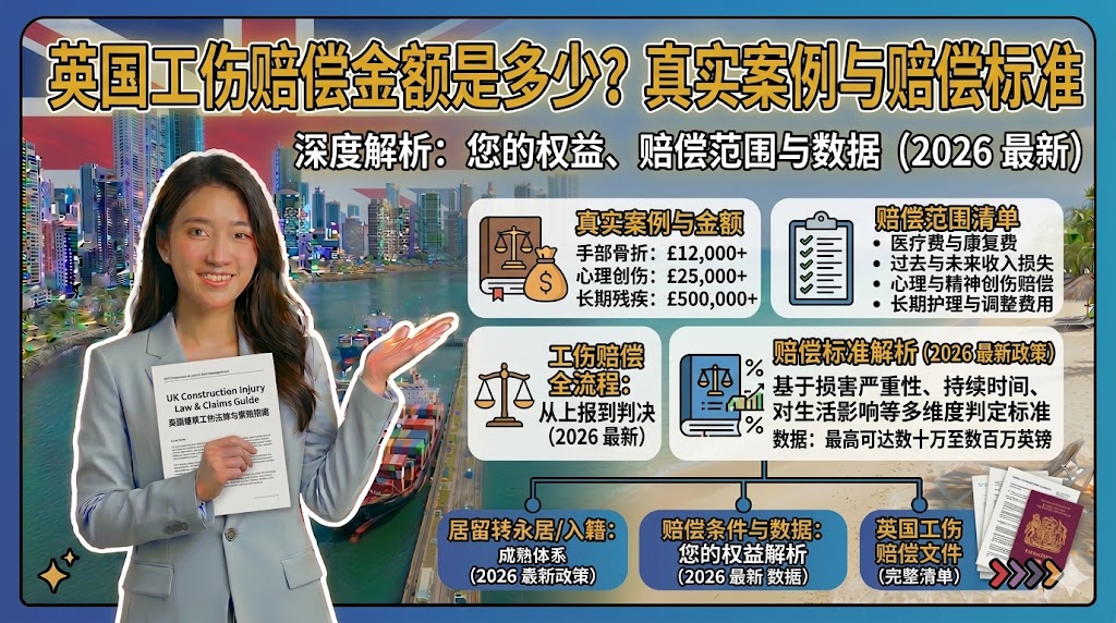 英国建筑工伤赔偿金额是多少？真实案例与赔偿标准