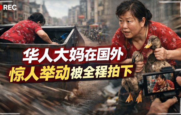 中国游客被骂爆！华人大妈在国外惊人举动被全程拍下，官方正式立案调查了...