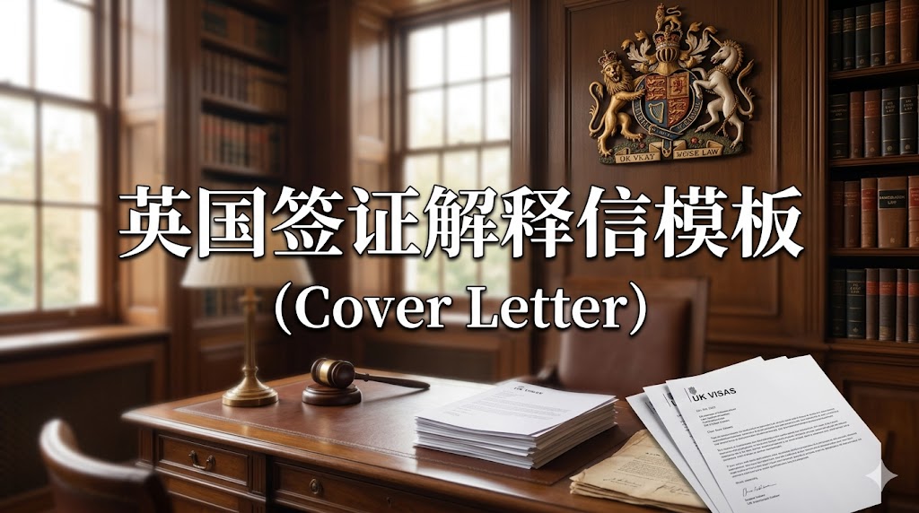英国签证解释信模板（Cover Letter）