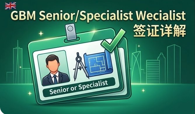 GBM Senior or Specialist Worker签证详解