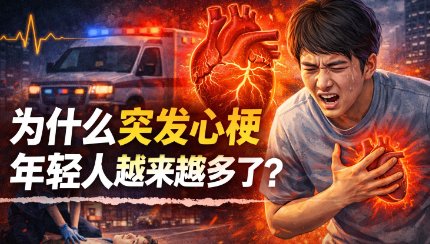 为什么突发心梗的年轻人越来越多了？有感而发：猝死的人，大多不是毫无征兆...