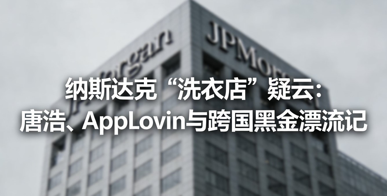 纳斯达克“洗衣店”疑云：唐浩、AppLovin与跨国黑金漂流记