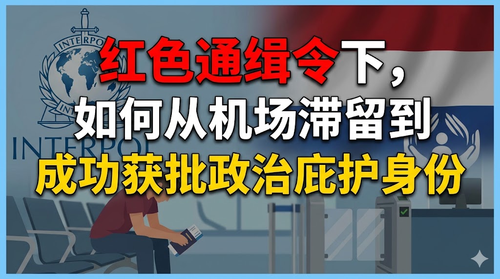 深度解析红色通缉令与政治庇护冲突案例，从机场拦截到成功获批政治庇护身份