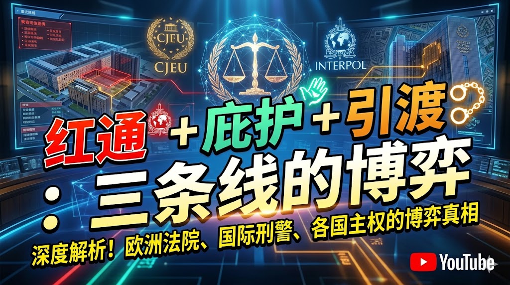 红通+庇护+引渡：三条线博弈全解析（欧洲法律实战）