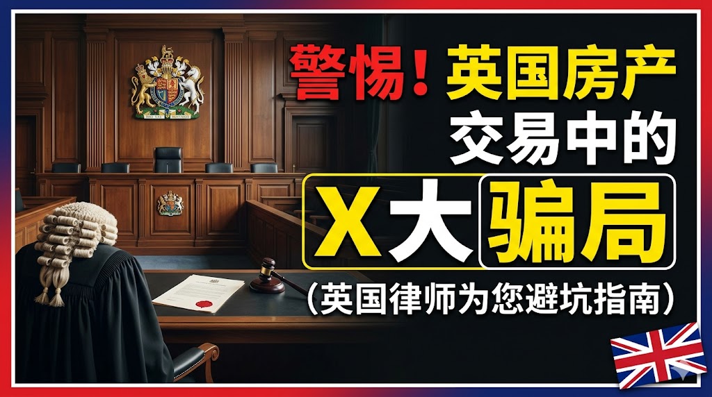 警惕！英国房产交易中的X大骗局