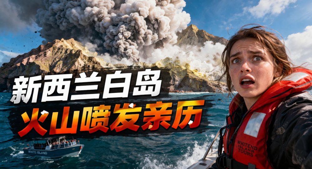 “皮肤像蜡油一样融化！”她带游客登上新西兰私人小岛，遭遇地狱降临：“没人来救你！”