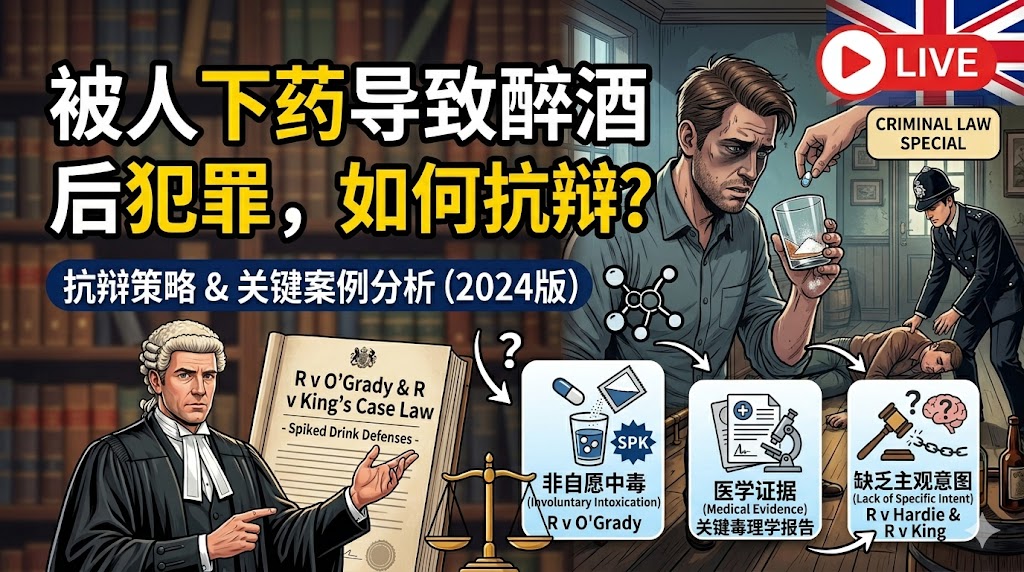 R v Kingston 案例解析：非自愿醉酒与刑事责任