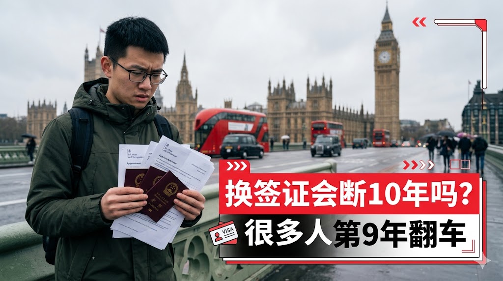 英国十年永居中途换签证是否会影响连续居住？学生签转工签算不算中断？