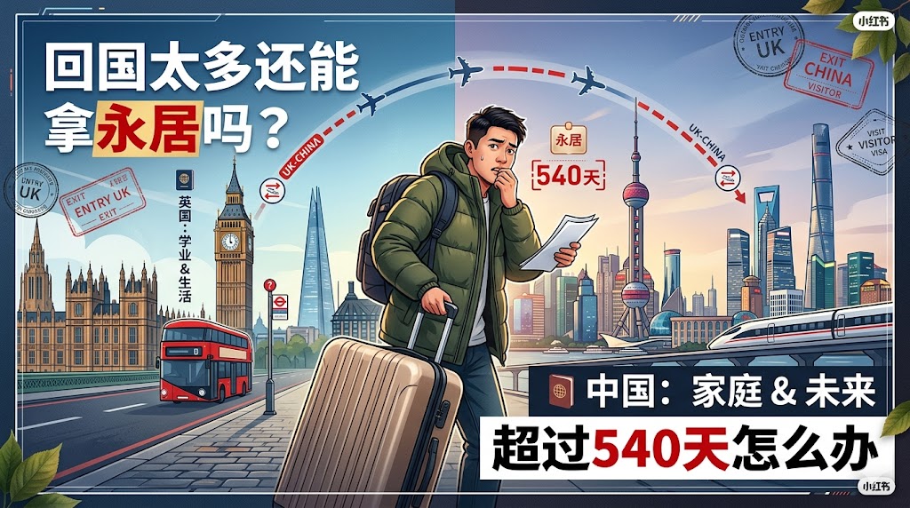 英国十年永居离境天数怎么算？疫情期间回国时间过长还能申请吗？