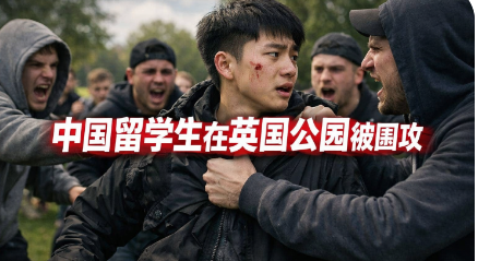 怒了！中国留学生在英国公园被围攻20分钟，施暴者：我就是歧视咋的！