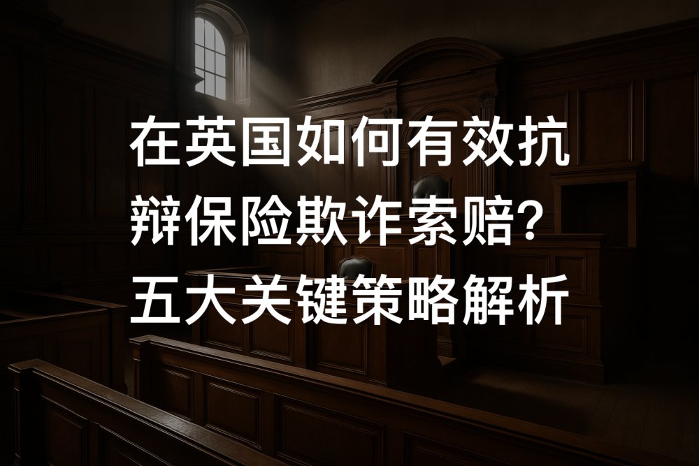 在英国如何有效抗辩保险欺诈索赔？五大关键策略解析