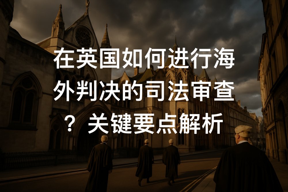 在英国如何进行海外判决的司法审查？关键要点解析