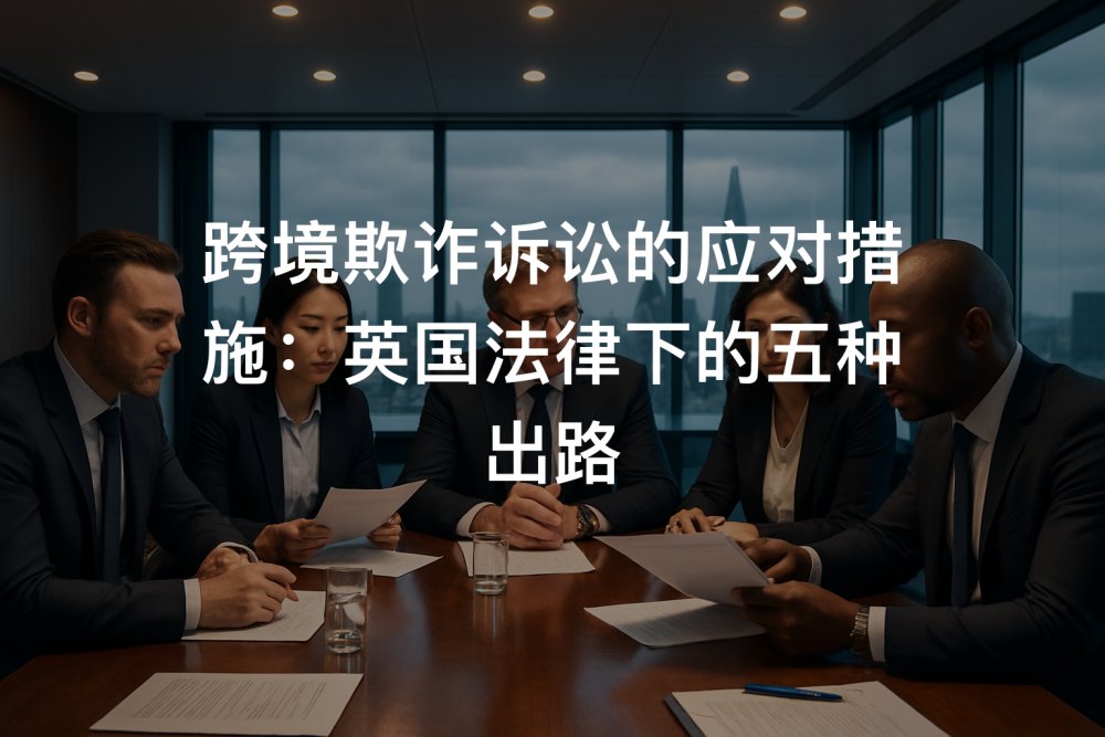 跨境欺诈诉讼的应对措施：英国法律下的五种出路