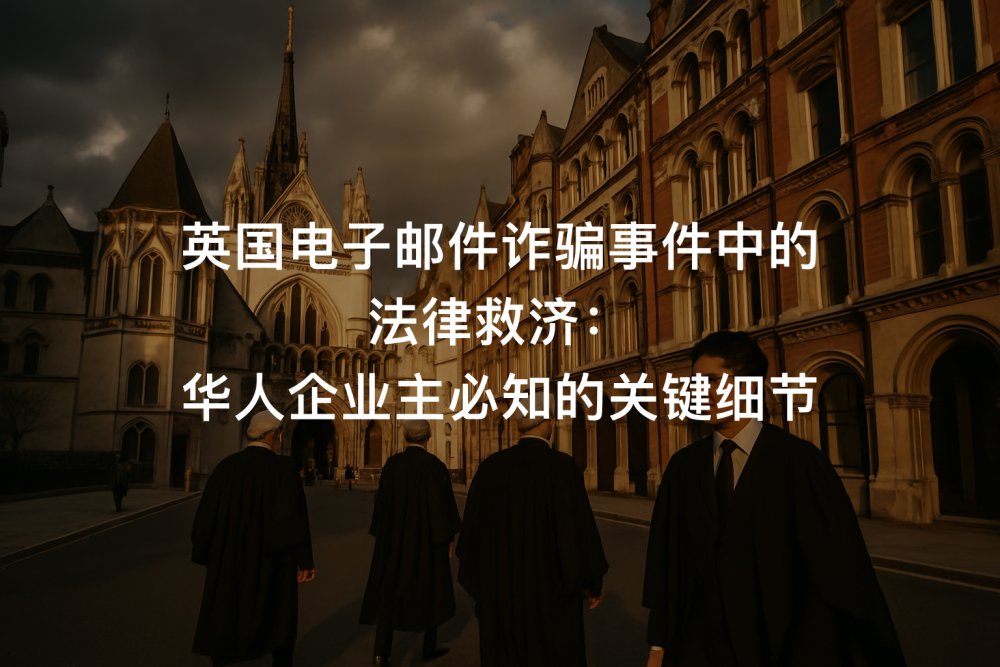 英国电子邮件诈骗事件中的法律救济：华人企业主必知的关键细节