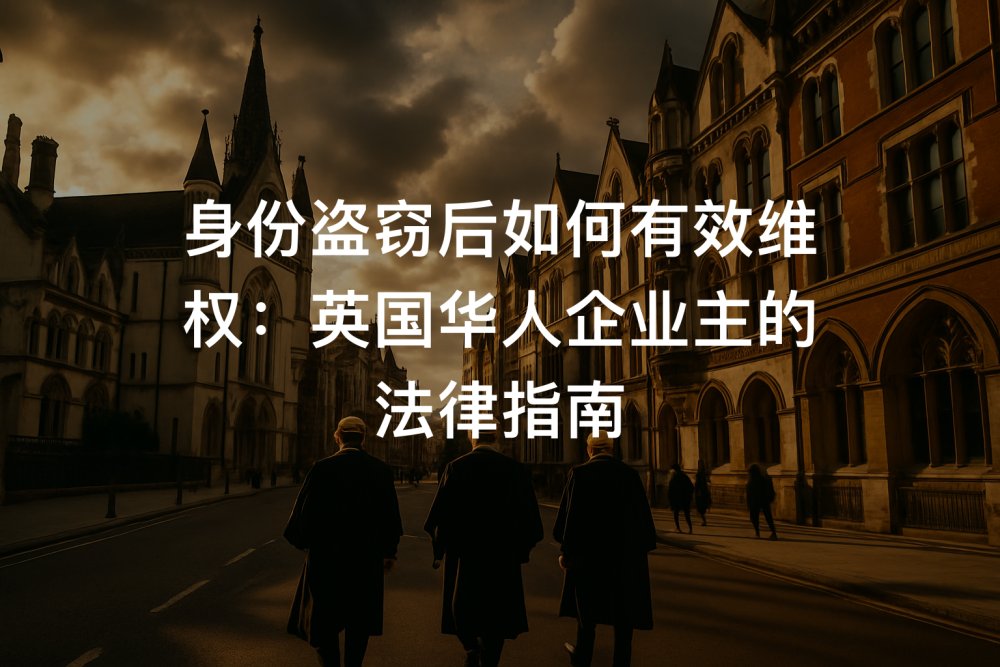 身份盗窃后如何有效维权：英国华人企业主的法律指南