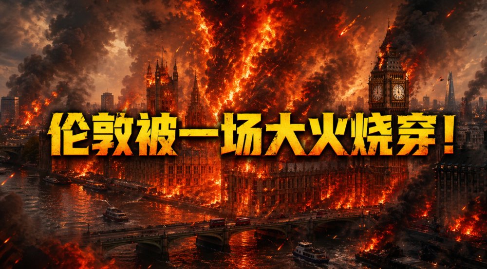 伦敦被一场大火烧穿！七万人无家可归，损失千万英镑！到底发生了什么？