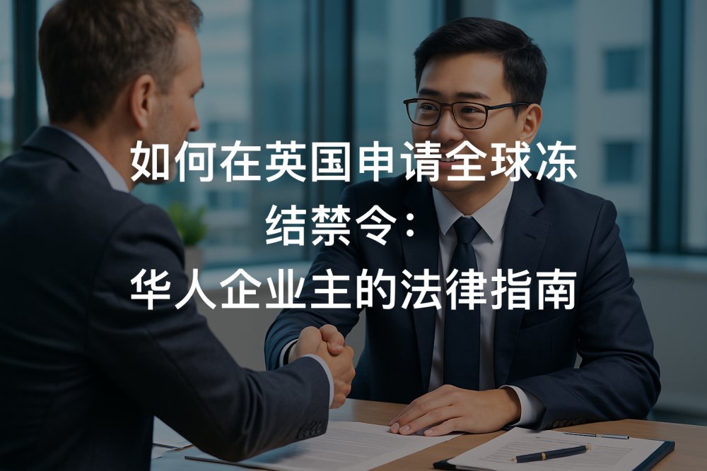 如何在英国申请全球冻结禁令：华人企业主的法律指南