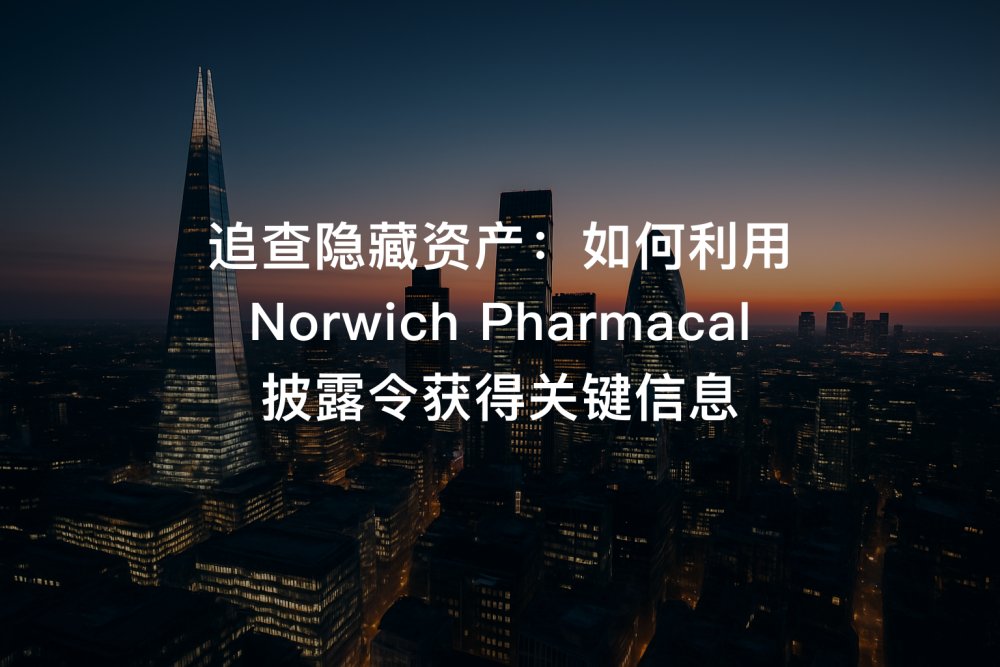 追查隐藏资产：如何利用 Norwich Pharmacal 披露令获得关键信息