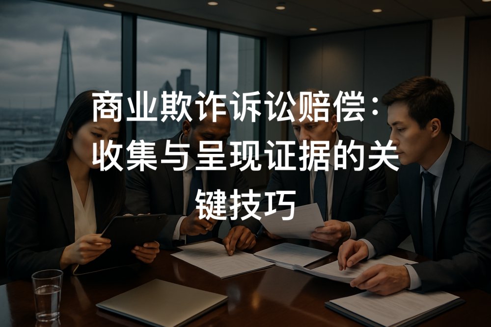 商业欺诈诉讼赔偿：收集与呈现证据的关键技巧