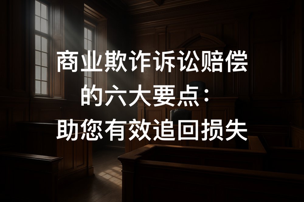 商业欺诈诉讼赔偿的六大要点：助您有效追回损失