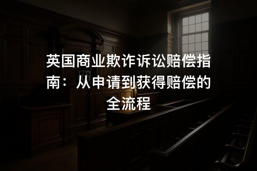 英国商业欺诈诉讼赔偿指南：从申请到获得赔偿的全流程