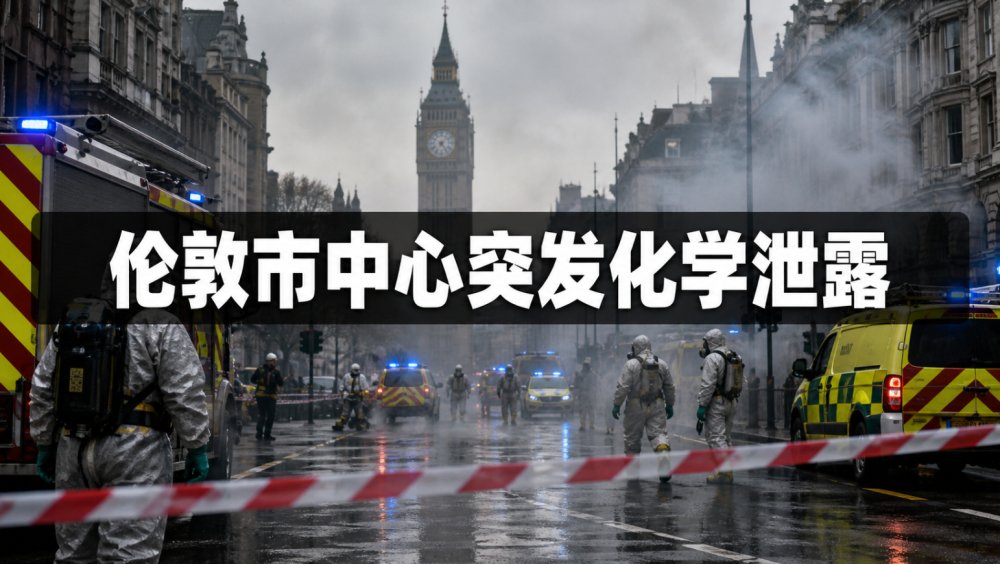 伦敦市中心突发化学泄露！多人紧急送医！背后是英国人越来越严重的交通焦虑...