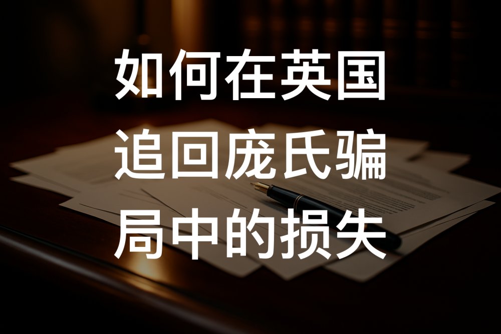 如何在英国追回庞氏骗局中的损失