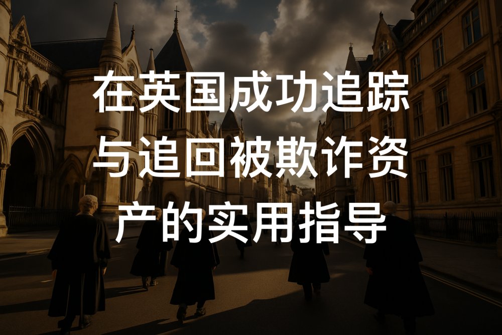 在英国成功追踪与追回被欺诈资产的实用指导