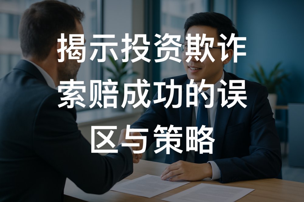 揭示投资欺诈索赔成功的误区与策略