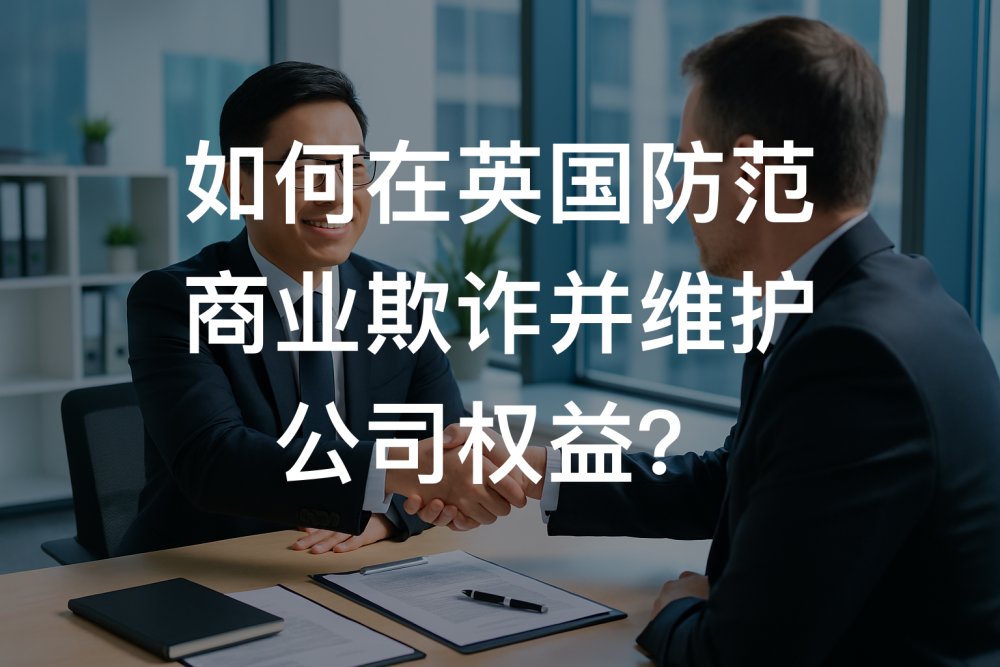如何在英国防范商业欺诈并维护公司权益？