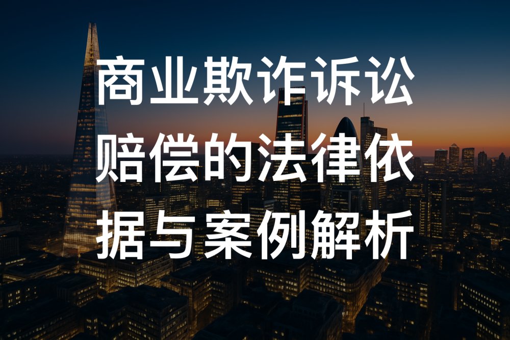 商业欺诈诉讼赔偿的法律依据与案例解析