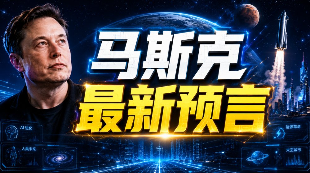 全体注意！未来20年攒钱养老“毫无意义” ？马斯克最新预言带来的启示…