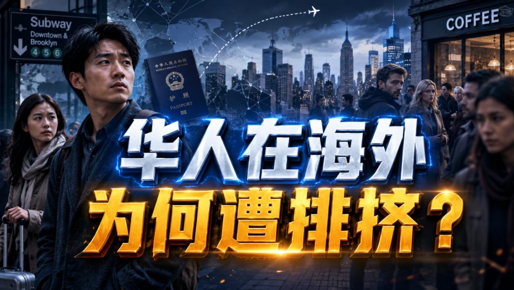华人在海外为何遭排挤？评论区说出了真实原因...