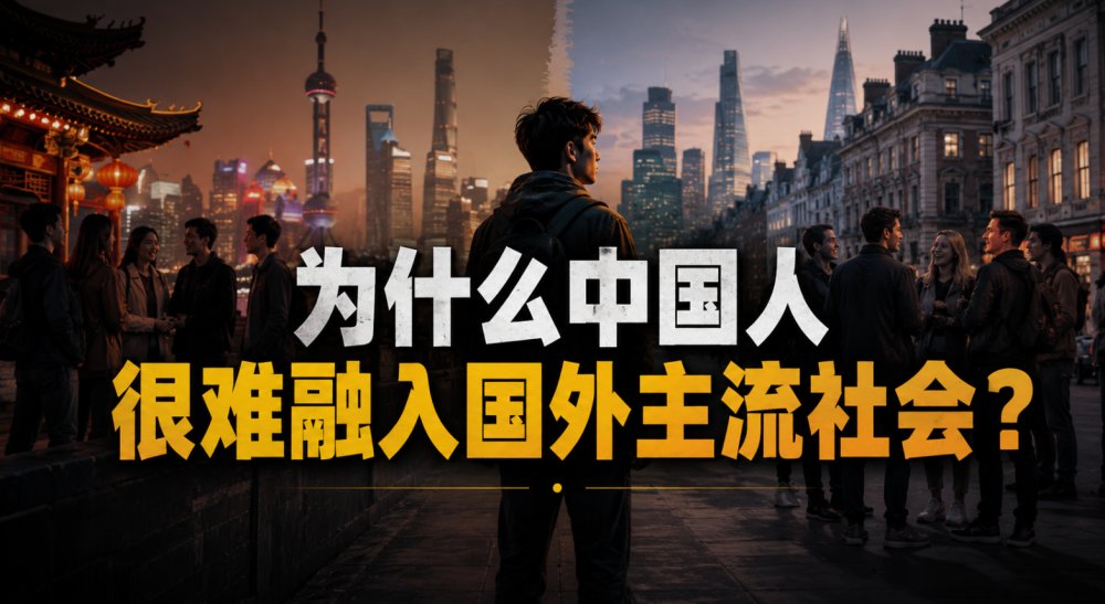 为什么中国人很难融入国外主流社会？老外说的刻板印象再次引发争议…