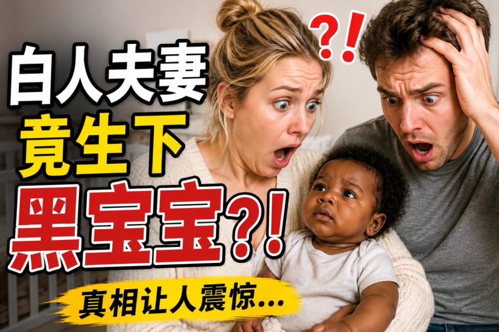 离谱！白人夫妻竟生下黑宝宝？！医院搞错胚胎，找到亲生父母却不想还了...