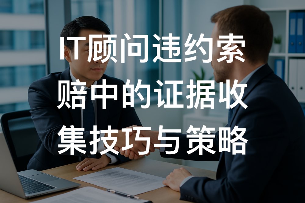 IT顾问违约索赔中的证据收集技巧与策略
