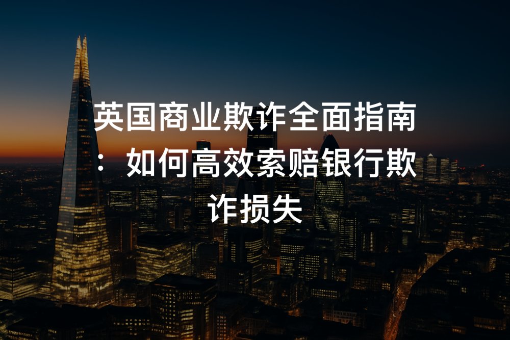 英国商业欺诈全面指南：如何高效索赔银行欺诈损失