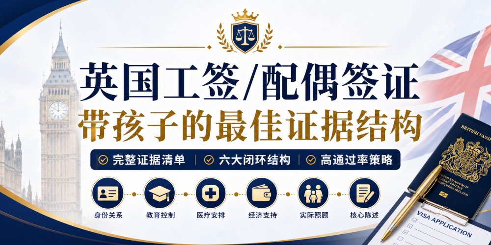 《英国工签/配偶签证带孩子的最佳证据结构》