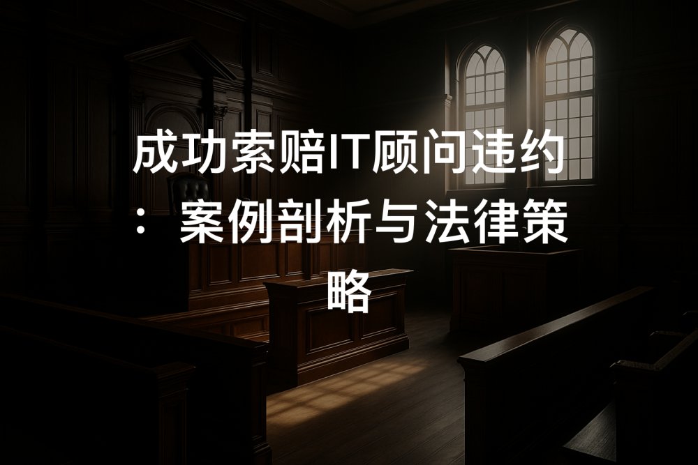 成功索赔IT顾问违约：案例剖析与法律策略