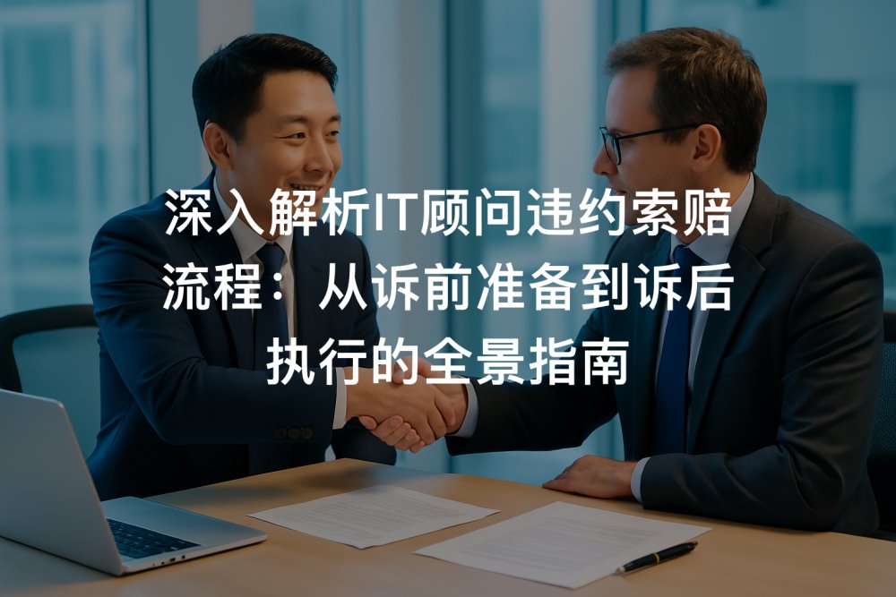 深入解析IT顾问违约索赔流程：从诉前准备到诉后执行的全景指南